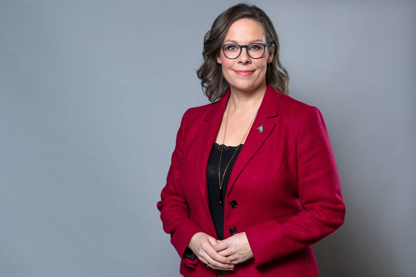  Външният министър на Швеция Мария Малмер Стенергард 